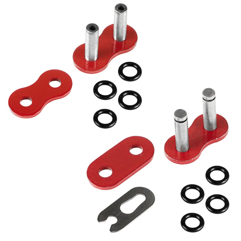 Caltric O-Ring Drive Chain Compatible with Honda Crf150F Crf-150F Crf230F Crf-230F Cmx250C Cmx-250C Xr650L Xr-650L 2013 Red - Image 5